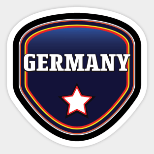 Germany Sports logo Sticker